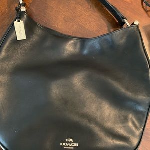 Coach glovetanned leather hobo purse